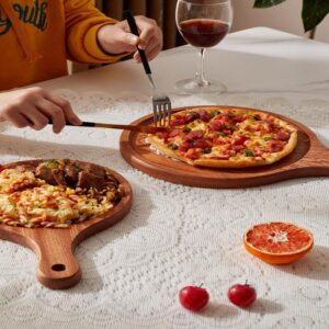Wooden Pizza Serving Board